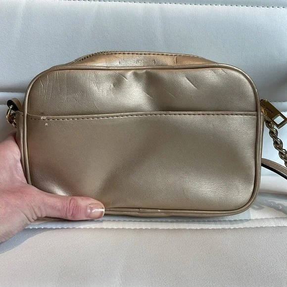 Karl Lagerfeld Gold Handbag - Picture 4 of 7